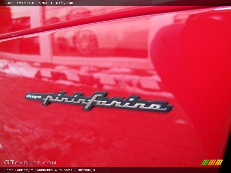 Red / Tan 2006 Ferrari F430 Spider F1