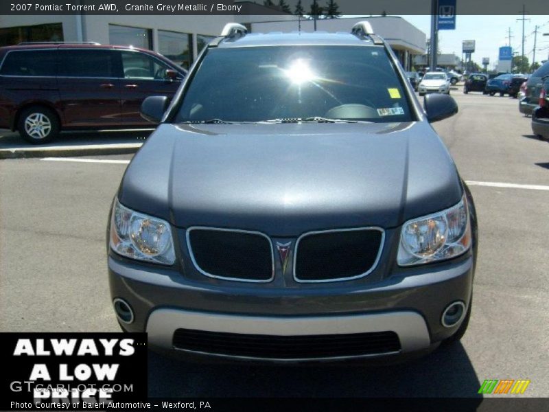 Granite Grey Metallic / Ebony 2007 Pontiac Torrent AWD