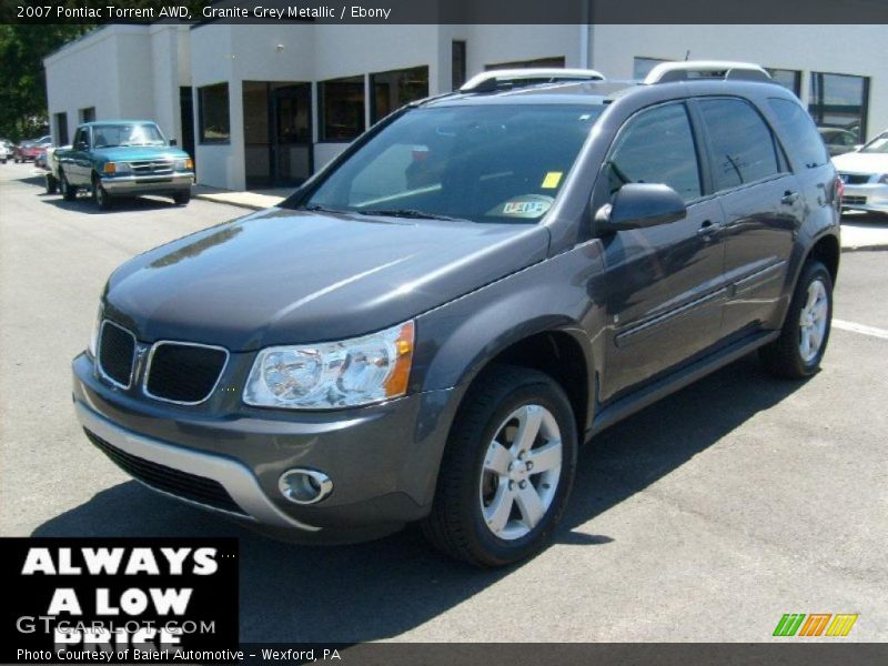 Granite Grey Metallic / Ebony 2007 Pontiac Torrent AWD