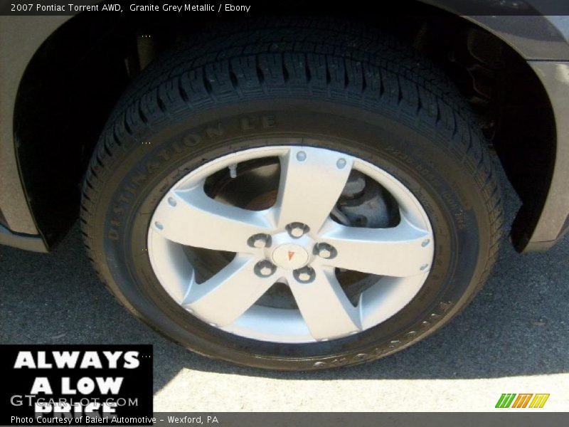 Granite Grey Metallic / Ebony 2007 Pontiac Torrent AWD