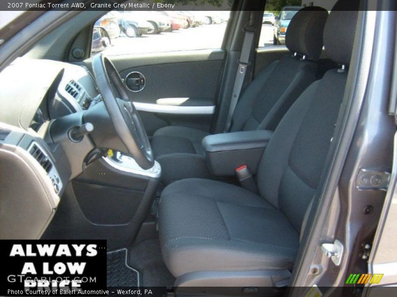 Granite Grey Metallic / Ebony 2007 Pontiac Torrent AWD