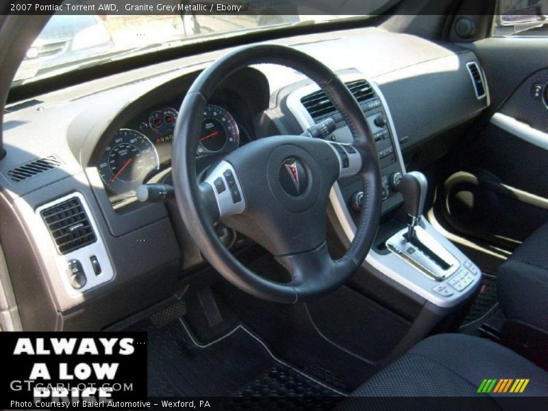 Granite Grey Metallic / Ebony 2007 Pontiac Torrent AWD