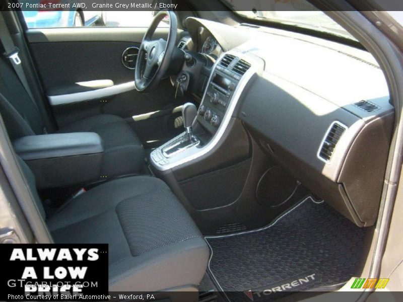 Granite Grey Metallic / Ebony 2007 Pontiac Torrent AWD