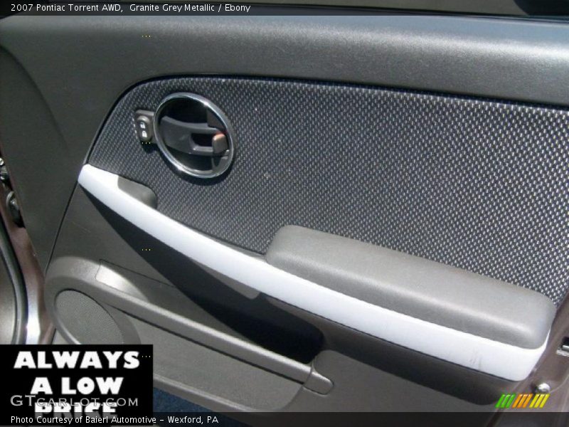 Granite Grey Metallic / Ebony 2007 Pontiac Torrent AWD