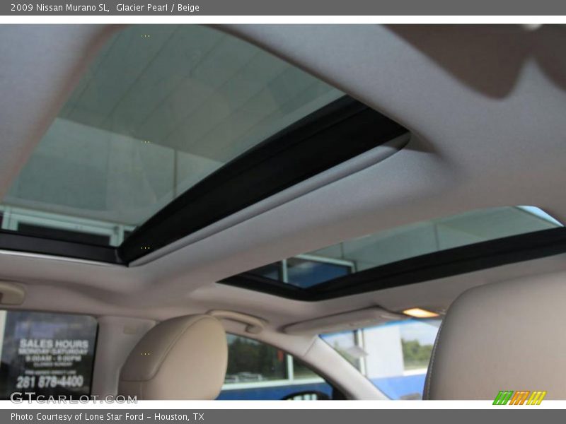 Glacier Pearl / Beige 2009 Nissan Murano SL