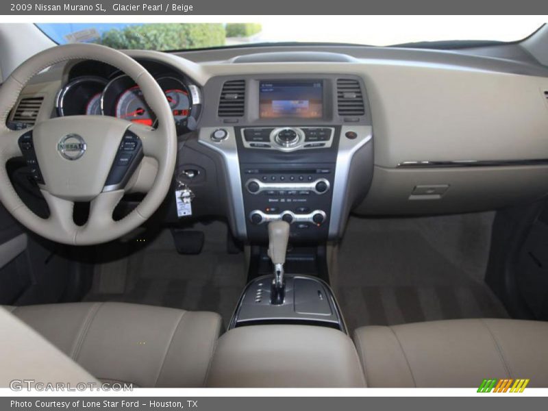 Glacier Pearl / Beige 2009 Nissan Murano SL