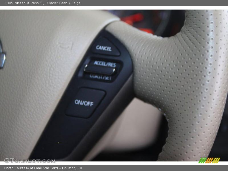 Glacier Pearl / Beige 2009 Nissan Murano SL