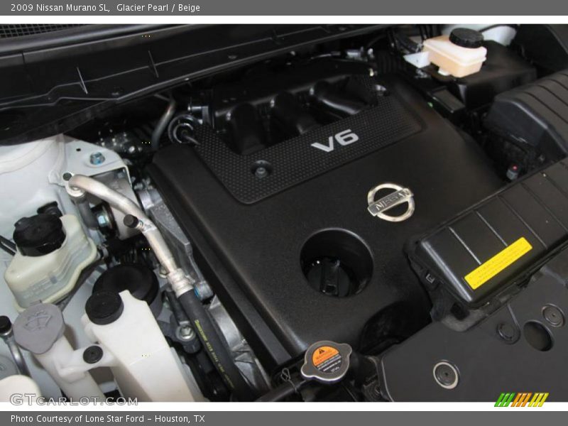 Glacier Pearl / Beige 2009 Nissan Murano SL