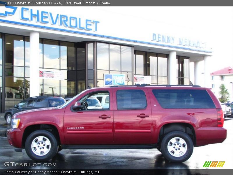 Red Jewel Tintcoat / Ebony 2010 Chevrolet Suburban LT 4x4