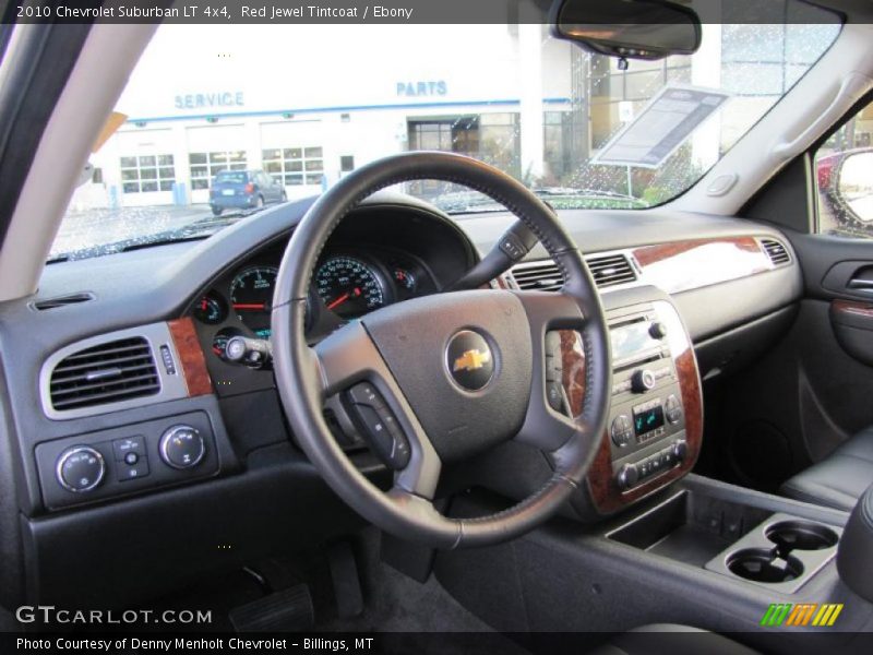 Red Jewel Tintcoat / Ebony 2010 Chevrolet Suburban LT 4x4