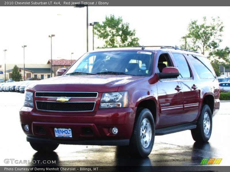 Red Jewel Tintcoat / Ebony 2010 Chevrolet Suburban LT 4x4