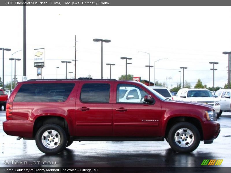 Red Jewel Tintcoat / Ebony 2010 Chevrolet Suburban LT 4x4