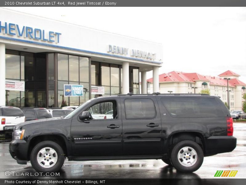Red Jewel Tintcoat / Ebony 2010 Chevrolet Suburban LT 4x4
