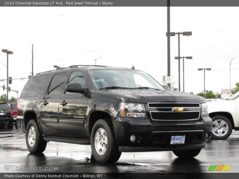 Red Jewel Tintcoat / Ebony 2010 Chevrolet Suburban LT 4x4