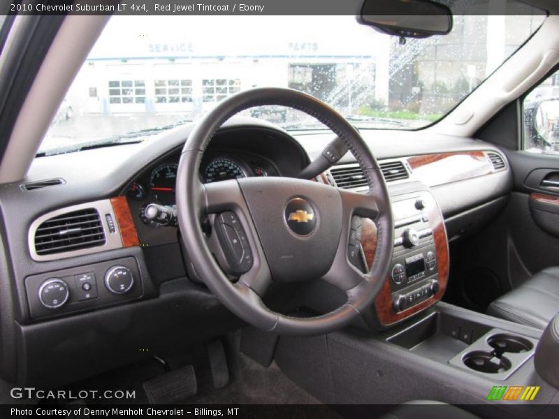 Red Jewel Tintcoat / Ebony 2010 Chevrolet Suburban LT 4x4