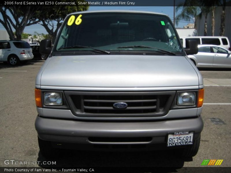 Silver Metallic / Medium Flint Grey 2006 Ford E Series Van E250 Commercial