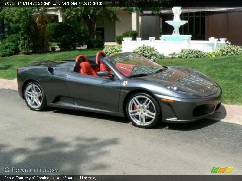 Silverstone / Rosso (Red) 2006 Ferrari F430 Spider F1