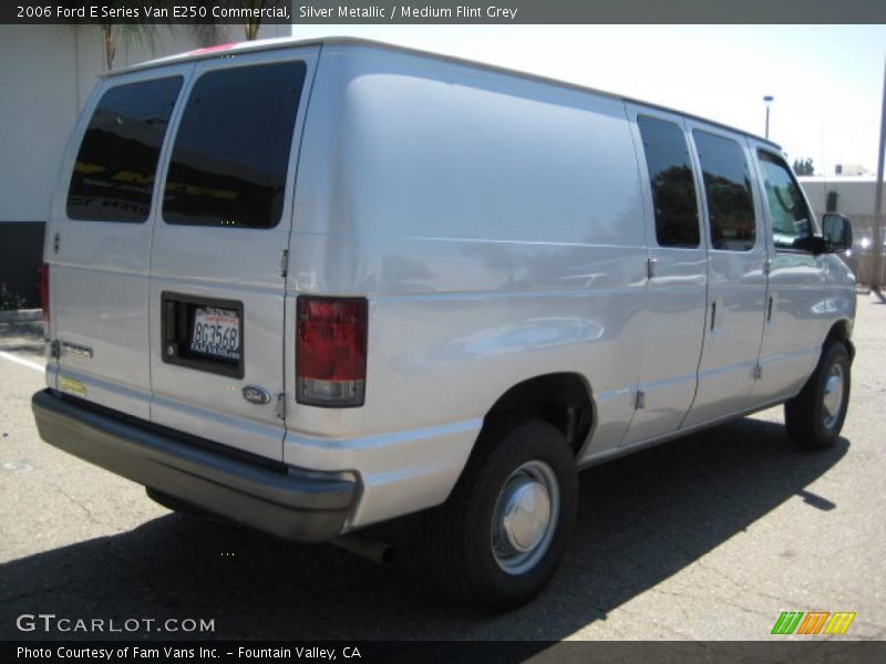 Silver Metallic / Medium Flint Grey 2006 Ford E Series Van E250 Commercial