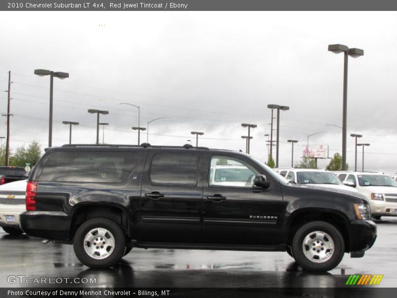 Red Jewel Tintcoat / Ebony 2010 Chevrolet Suburban LT 4x4