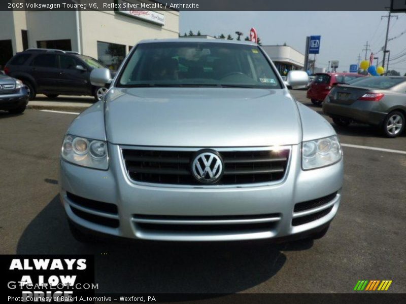 Reflex Silver Metallic / Anthracite 2005 Volkswagen Touareg V6