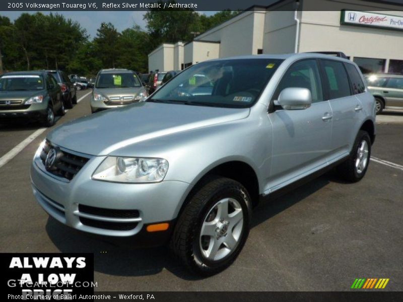 Reflex Silver Metallic / Anthracite 2005 Volkswagen Touareg V6