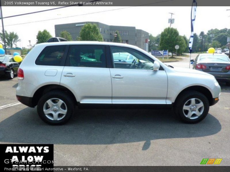 Reflex Silver Metallic / Anthracite 2005 Volkswagen Touareg V6