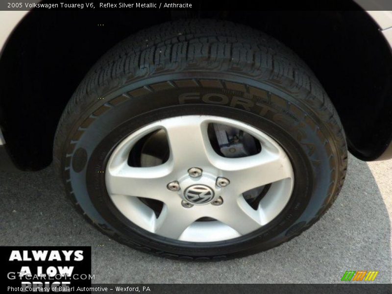 Reflex Silver Metallic / Anthracite 2005 Volkswagen Touareg V6
