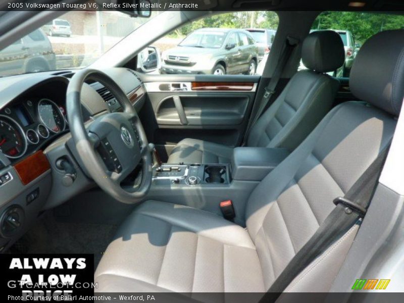 Reflex Silver Metallic / Anthracite 2005 Volkswagen Touareg V6