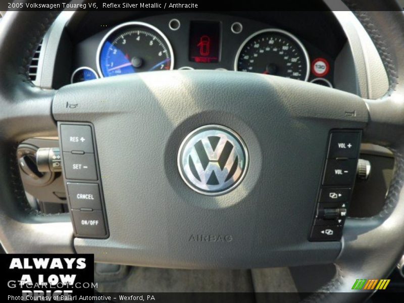 Reflex Silver Metallic / Anthracite 2005 Volkswagen Touareg V6