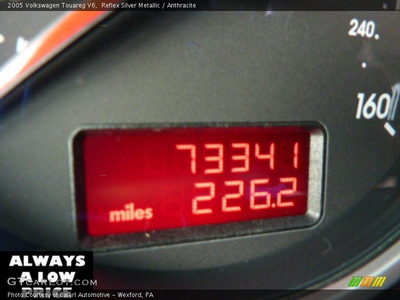 Reflex Silver Metallic / Anthracite 2005 Volkswagen Touareg V6