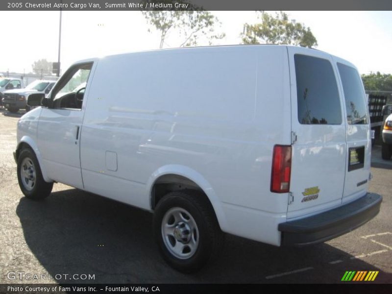 Summit White / Medium Gray 2005 Chevrolet Astro Cargo Van