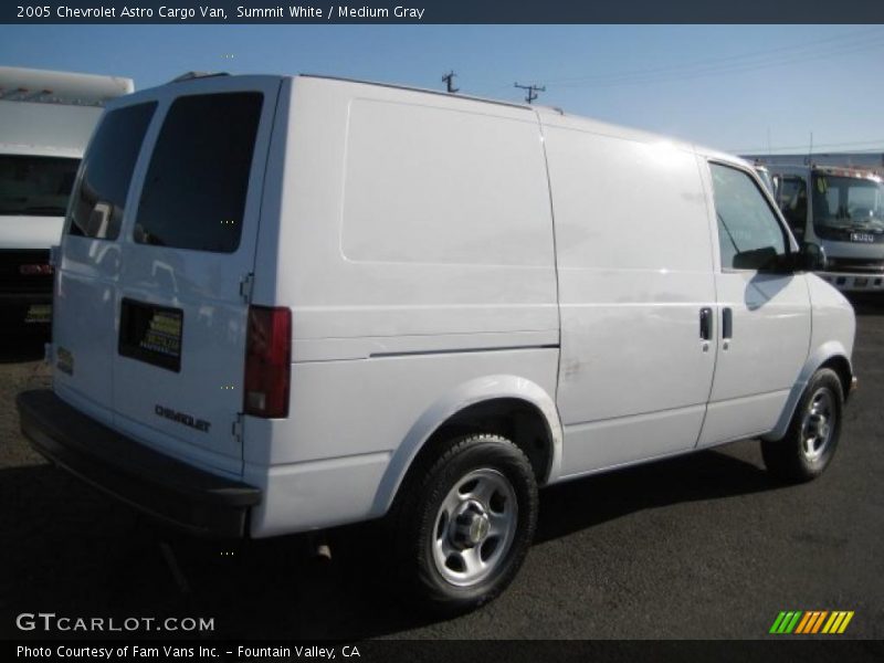 Summit White / Medium Gray 2005 Chevrolet Astro Cargo Van