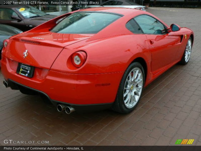 Rosso Corsa (Red) / Nero (Black) 2007 Ferrari 599 GTB Fiorano