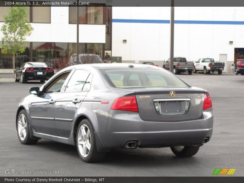 Anthracite Metallic / Camel 2004 Acura TL 3.2