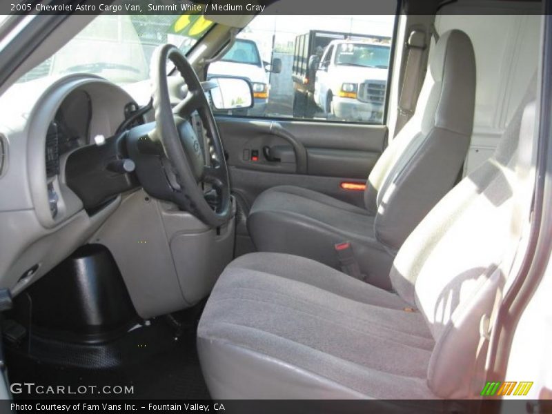 Summit White / Medium Gray 2005 Chevrolet Astro Cargo Van
