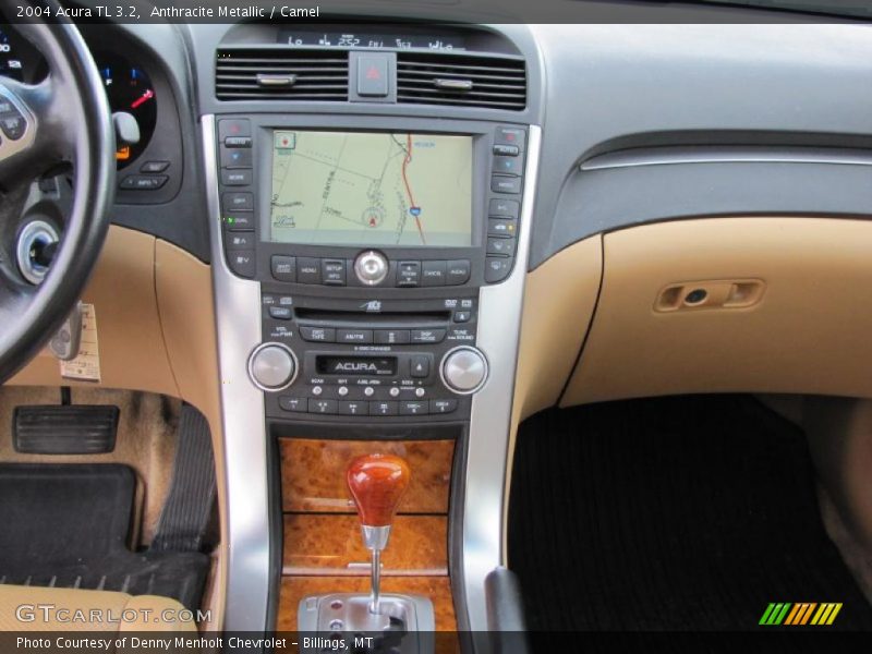 Anthracite Metallic / Camel 2004 Acura TL 3.2