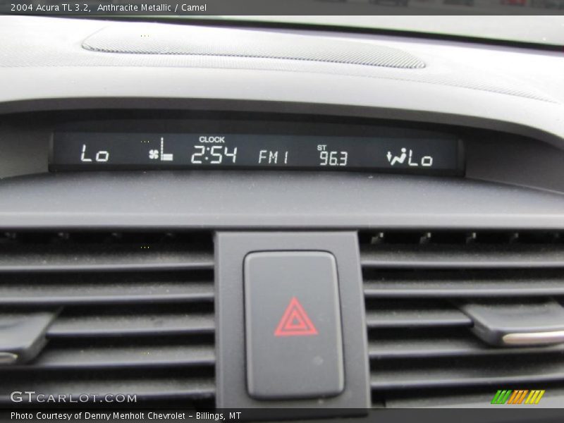 Anthracite Metallic / Camel 2004 Acura TL 3.2