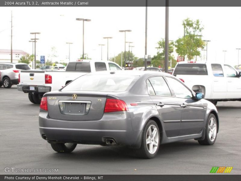 Anthracite Metallic / Camel 2004 Acura TL 3.2