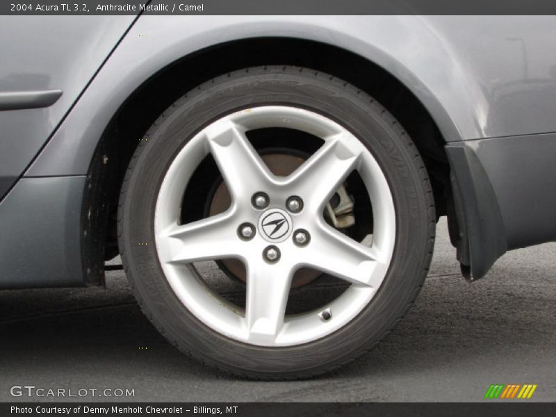 Anthracite Metallic / Camel 2004 Acura TL 3.2