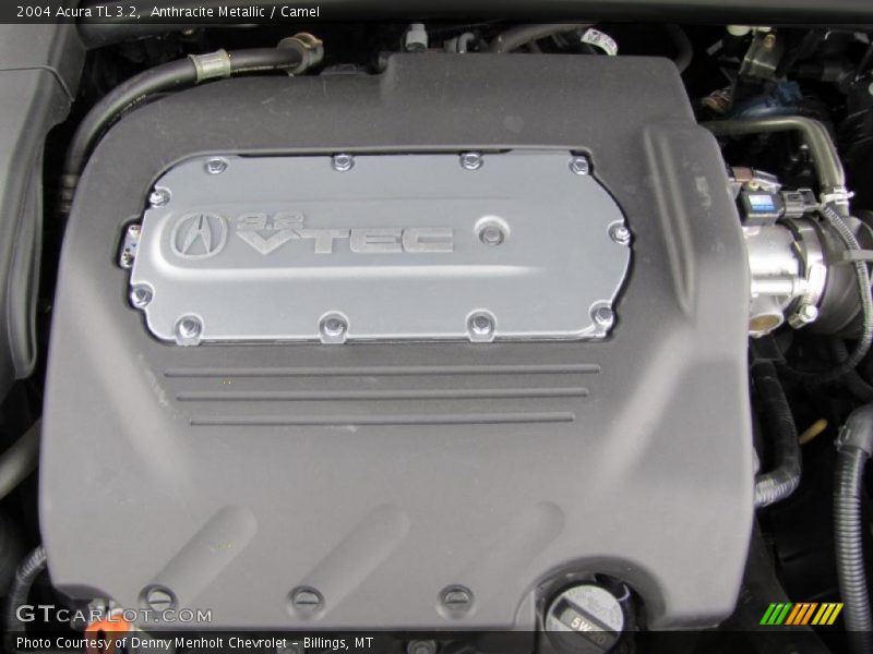 Anthracite Metallic / Camel 2004 Acura TL 3.2