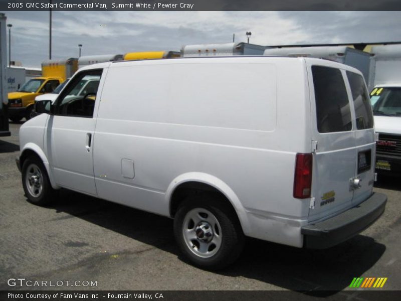 Summit White / Pewter Gray 2005 GMC Safari Commercial Van