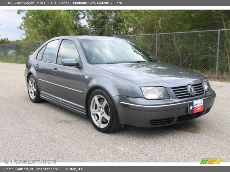 Platinum Grey Metallic / Black 2004 Volkswagen Jetta GLI 1.8T Sedan