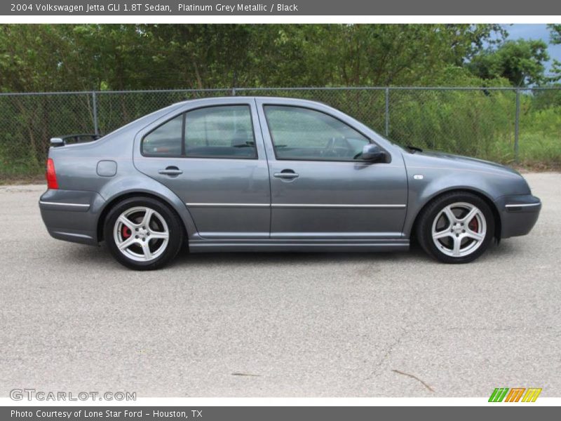 Platinum Grey Metallic / Black 2004 Volkswagen Jetta GLI 1.8T Sedan