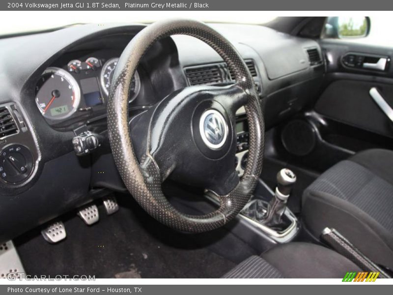 Platinum Grey Metallic / Black 2004 Volkswagen Jetta GLI 1.8T Sedan