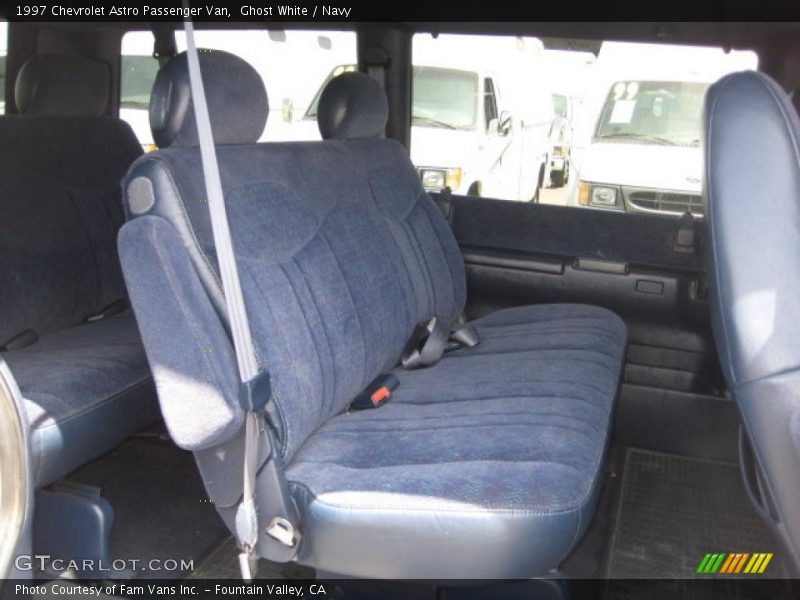 Ghost White / Navy 1997 Chevrolet Astro Passenger Van