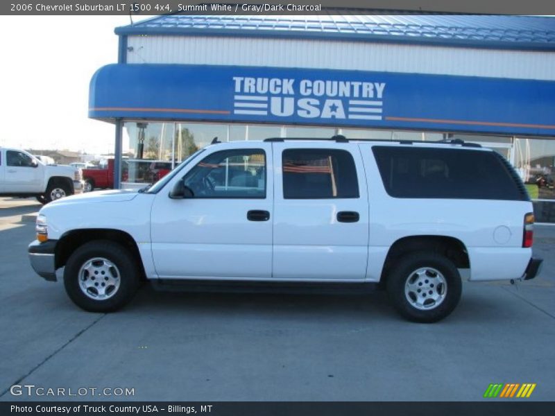 Summit White / Gray/Dark Charcoal 2006 Chevrolet Suburban LT 1500 4x4