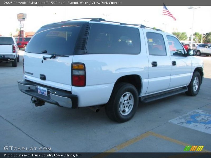 Summit White / Gray/Dark Charcoal 2006 Chevrolet Suburban LT 1500 4x4