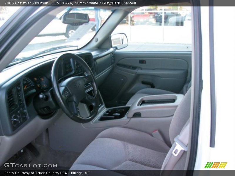 Summit White / Gray/Dark Charcoal 2006 Chevrolet Suburban LT 1500 4x4