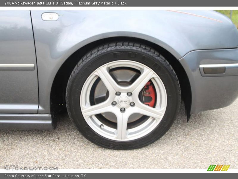 Platinum Grey Metallic / Black 2004 Volkswagen Jetta GLI 1.8T Sedan