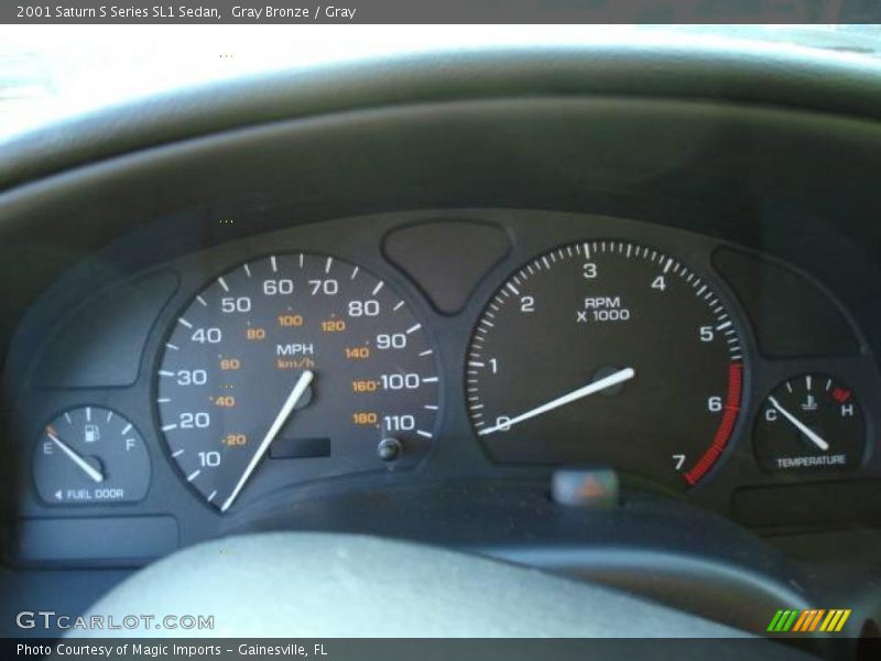 Gray Bronze / Gray 2001 Saturn S Series SL1 Sedan